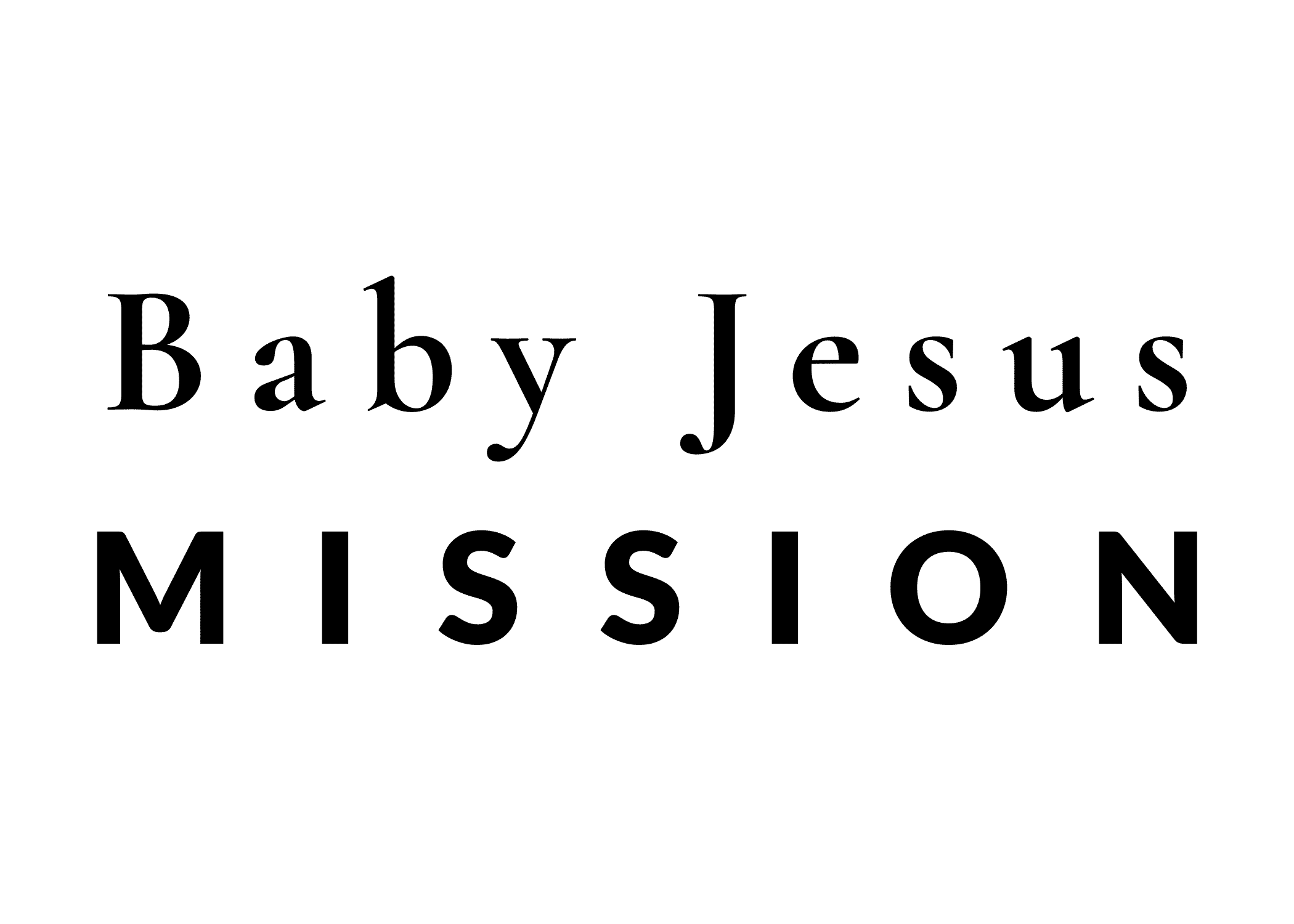 Baby Jesus logo